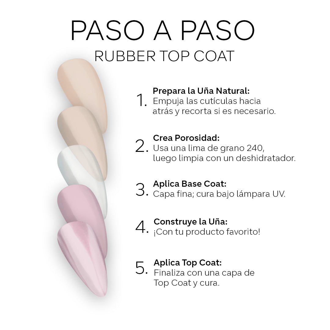 Gel Color - Rubber Top Coat