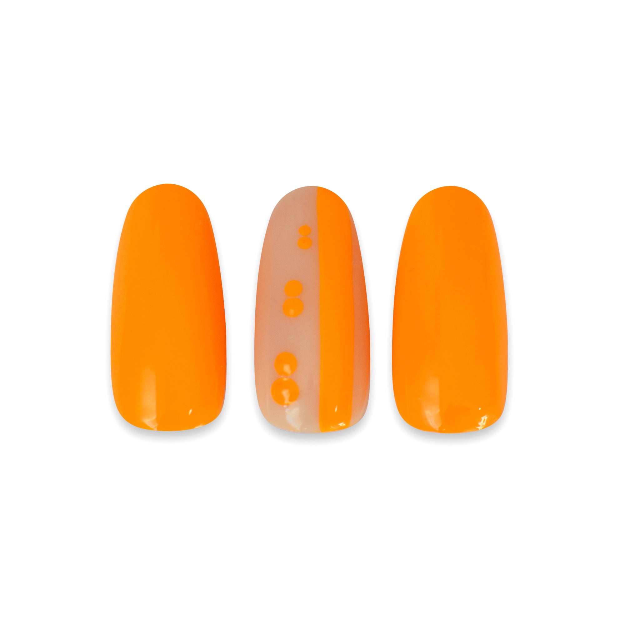 Nail Art Gel - Neon Orange - Col. Neon