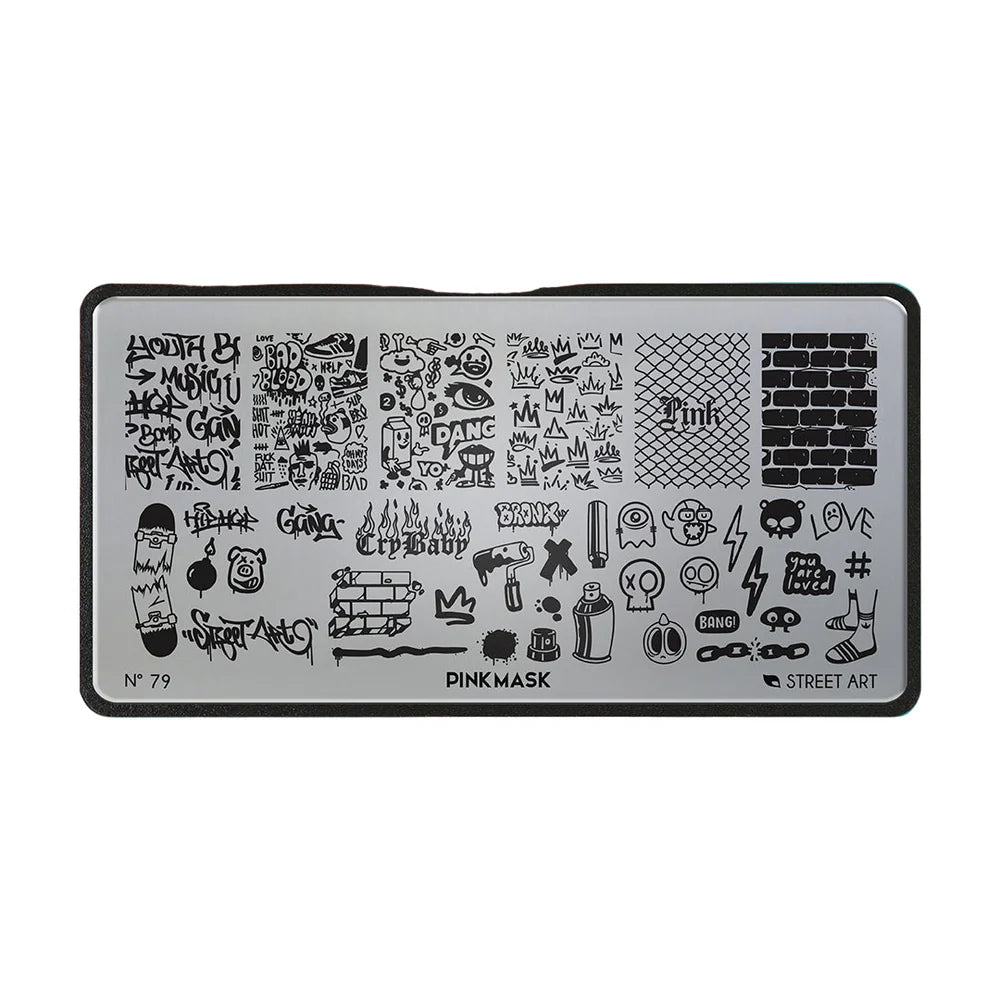 Placa de Stamping Street Art #79