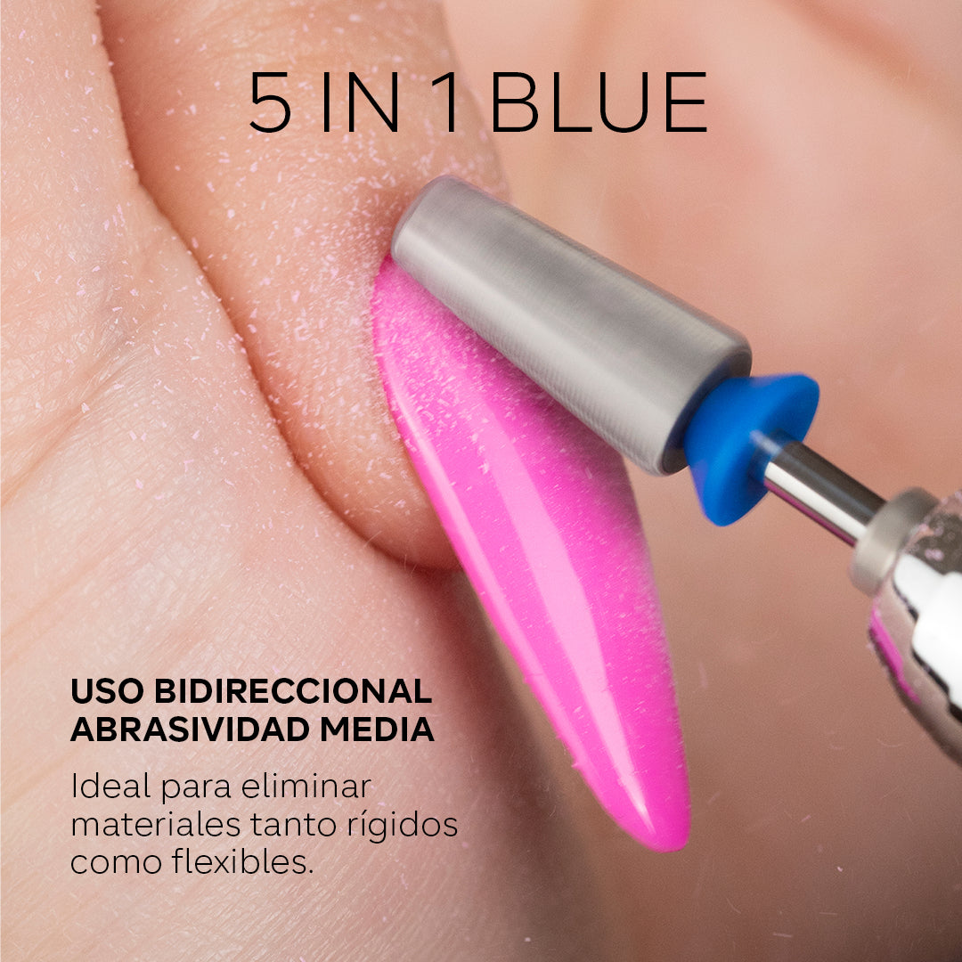 Carbide Bit - 5-In-1 Cross Cut Bit - Blue (2 way)