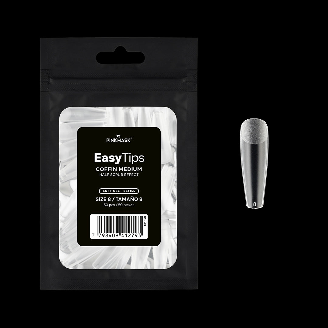 Easy Tip - Coffin Medium - Size 8 Refill