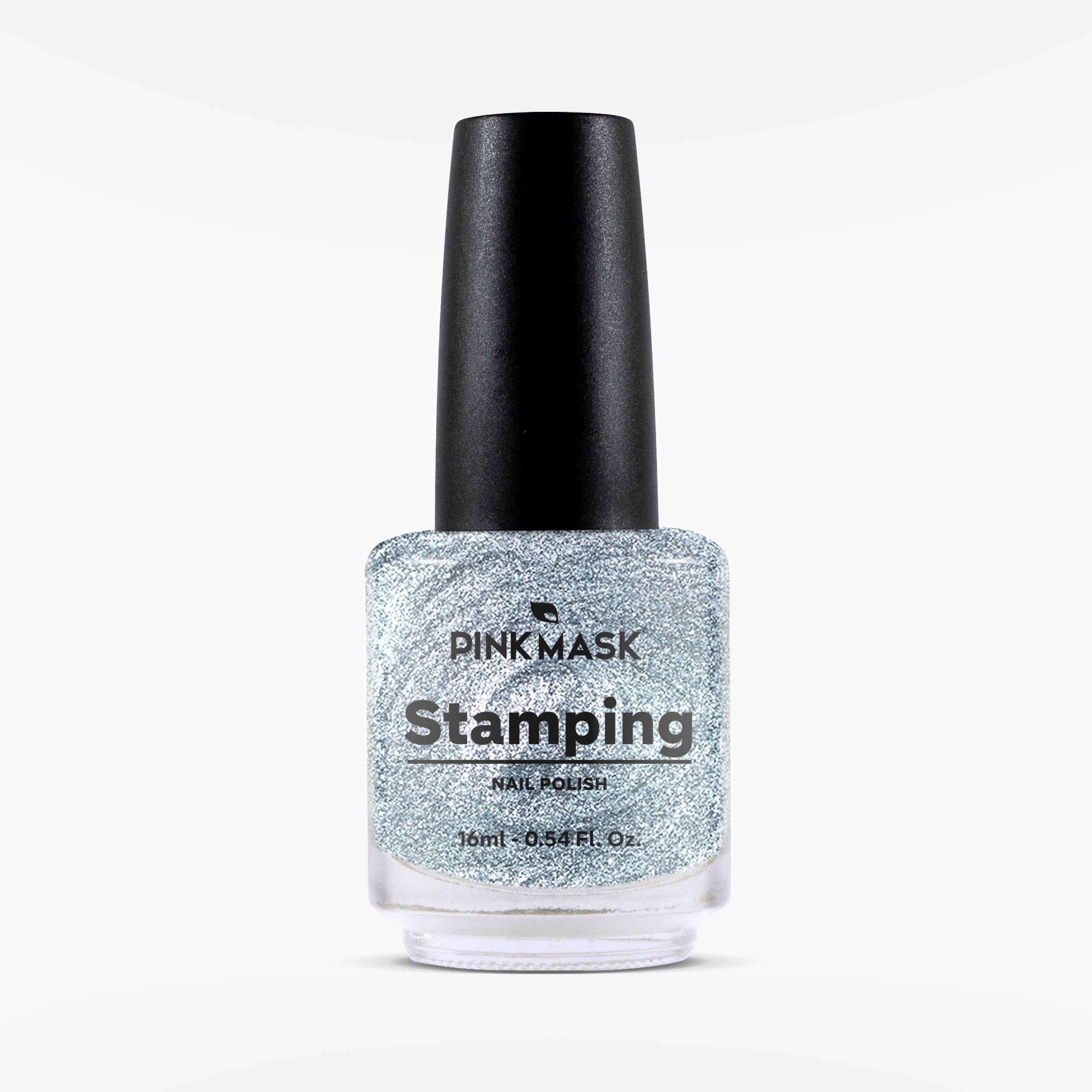 Esmalte Para Stamping Pink Mask - Plateado