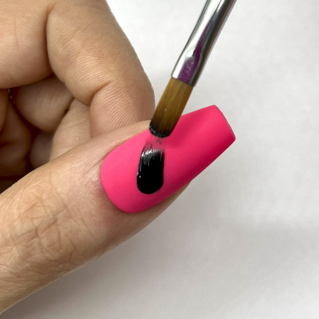 Gel Brush Oval 04