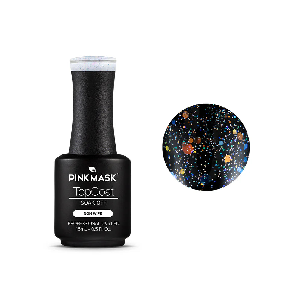 Gel Color - Glitter Top Coat #1