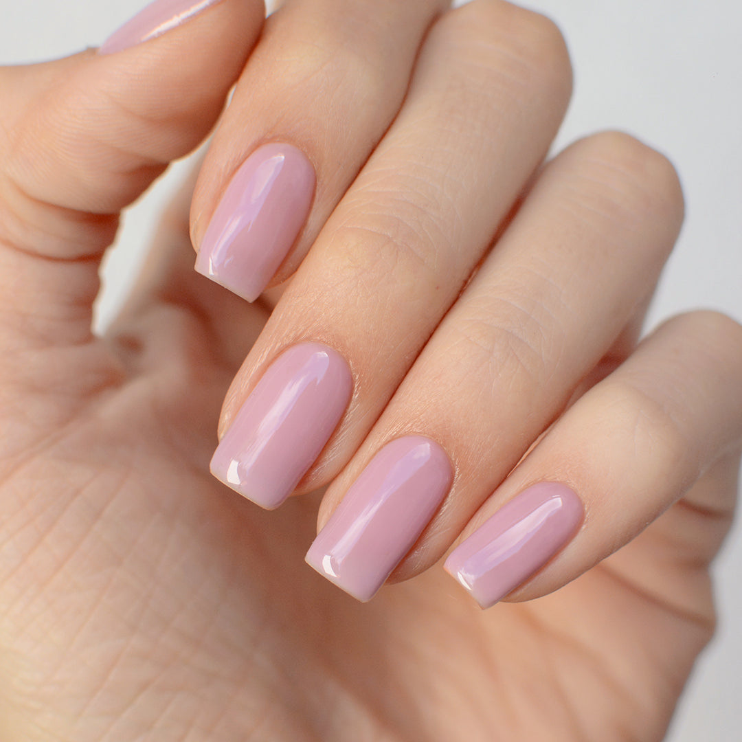 Gel Color - Rubber Base Coat - Misty lilac