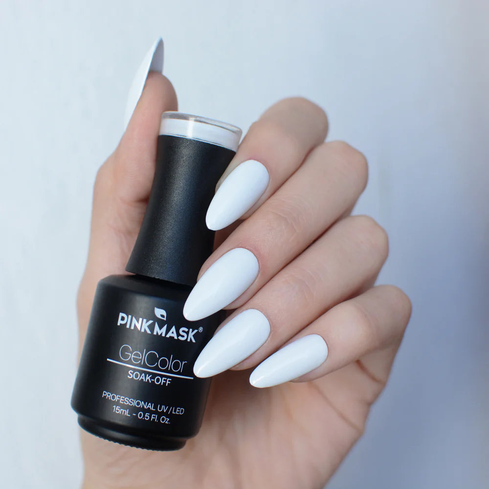 Gel Color - Rubber Base Coat - White