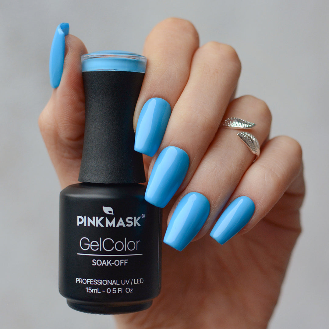 Gel de color Sale-a-bration de Mi tienda, frascos con gel de vibrantes colores para uñas.