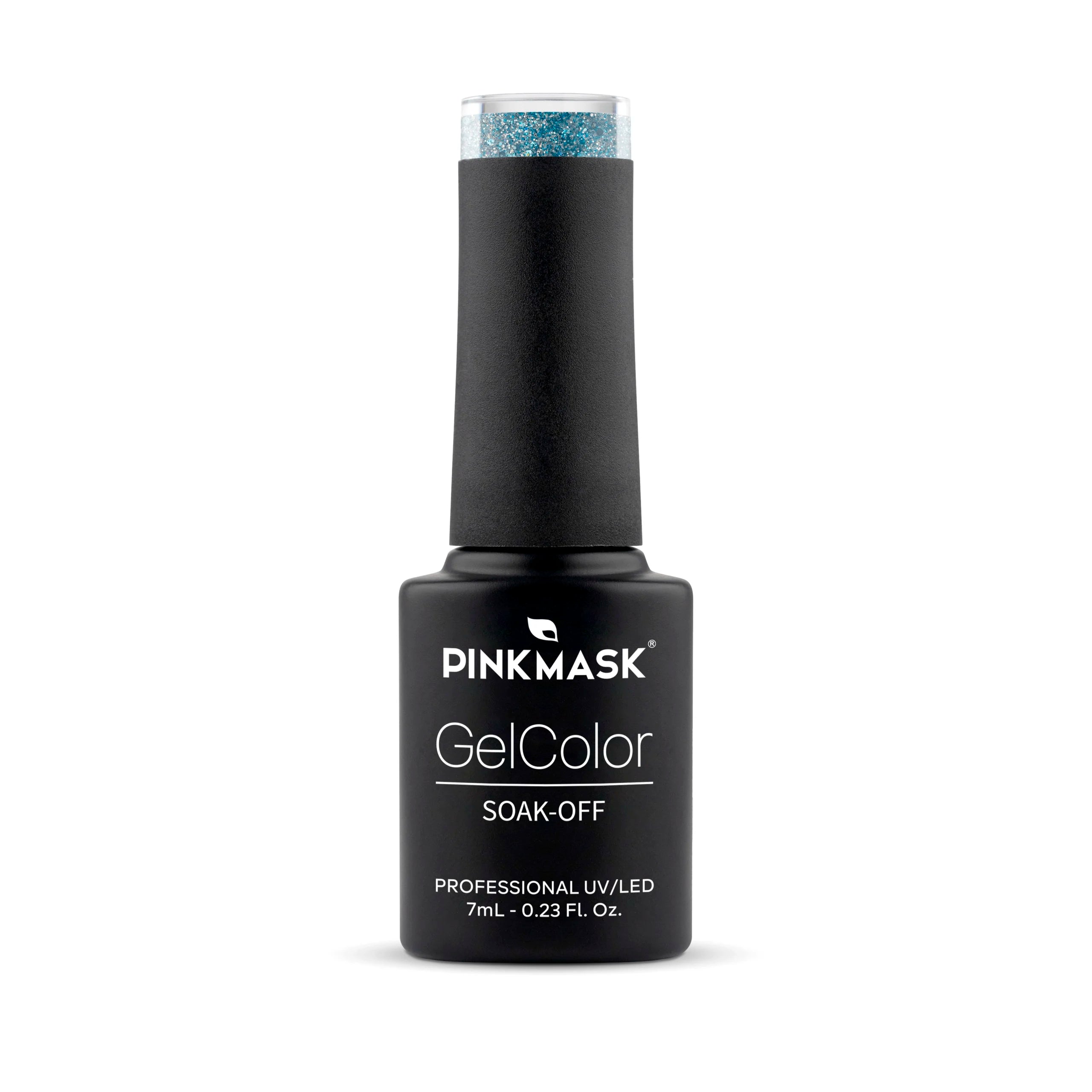 Gel de color Swanky de 7ml de Mi tienda, frasco con gel colorido para uñas, visible en la imagen.