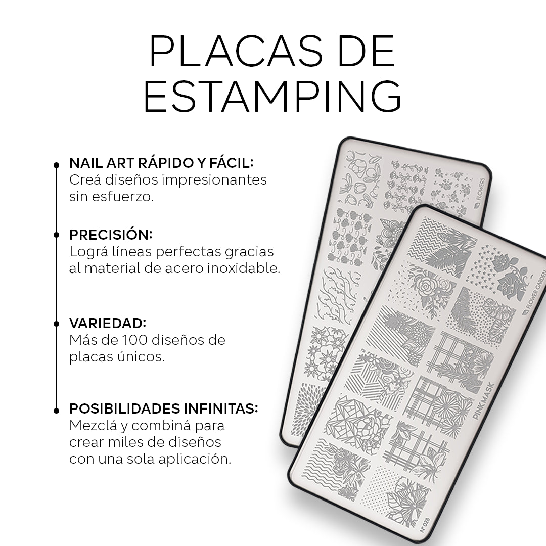 Placa de Stamping Food Market #84