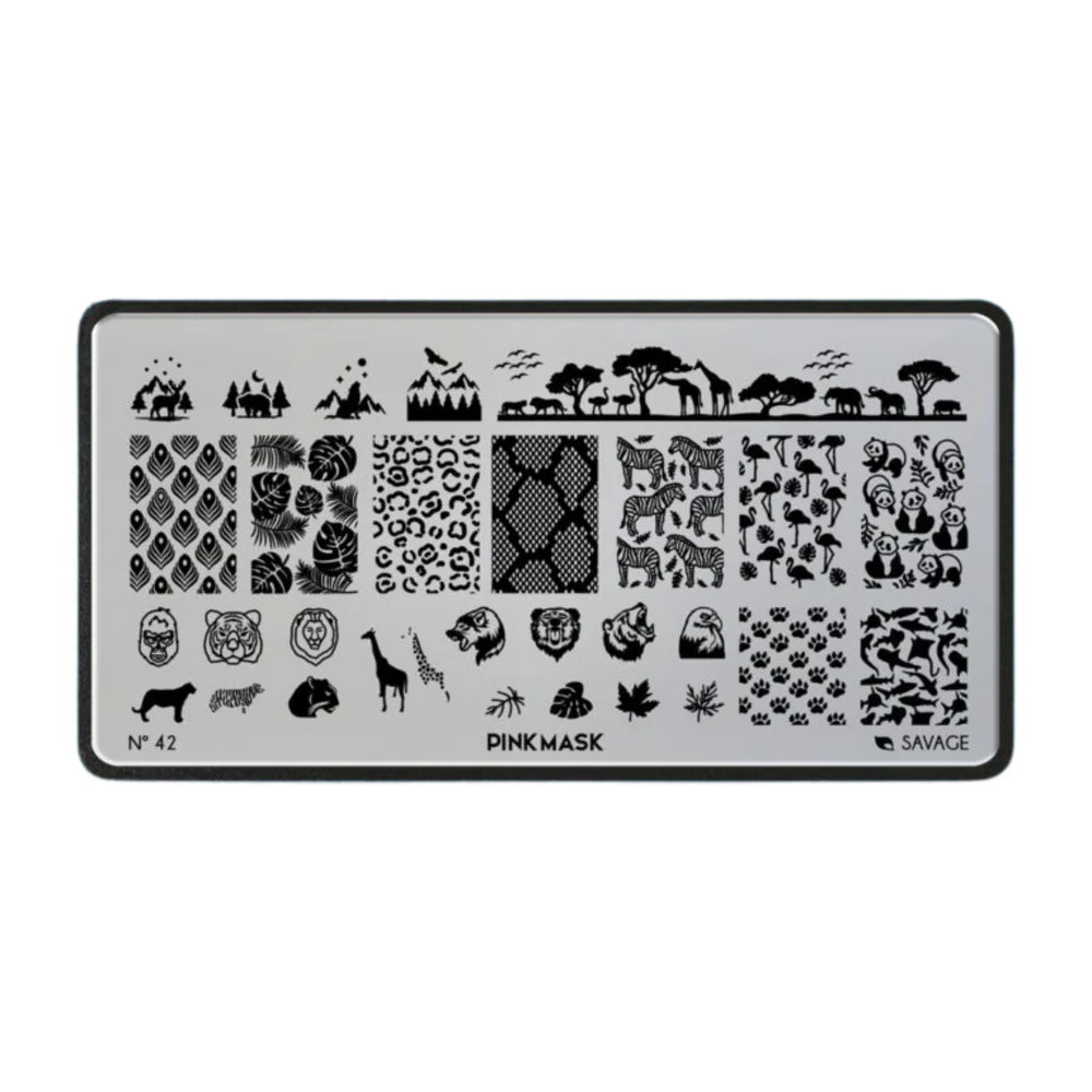 Placa de Stamping Savage #42