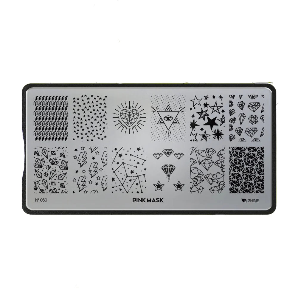 Placa de Stamping Shine #30
