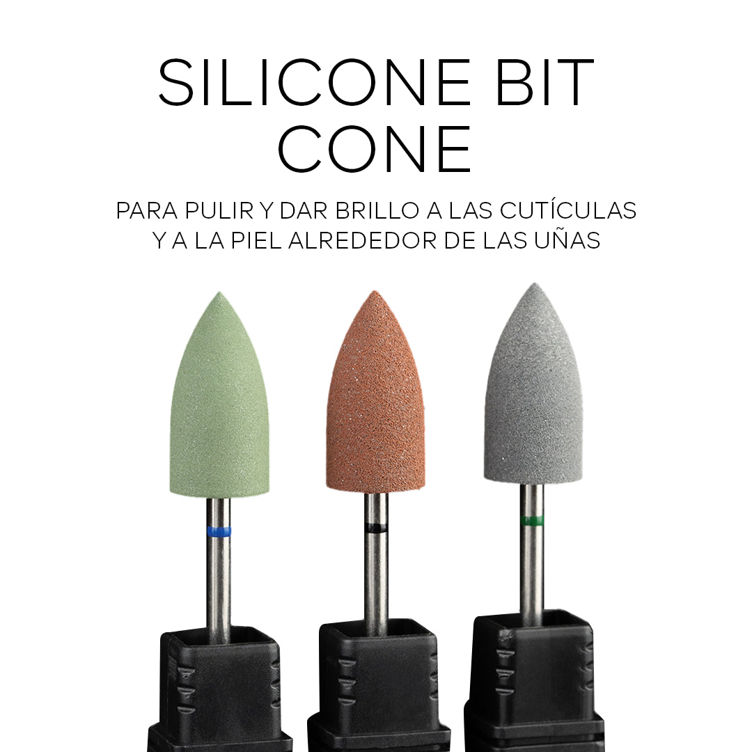 Silicone Bit-Cone-10.20-Black