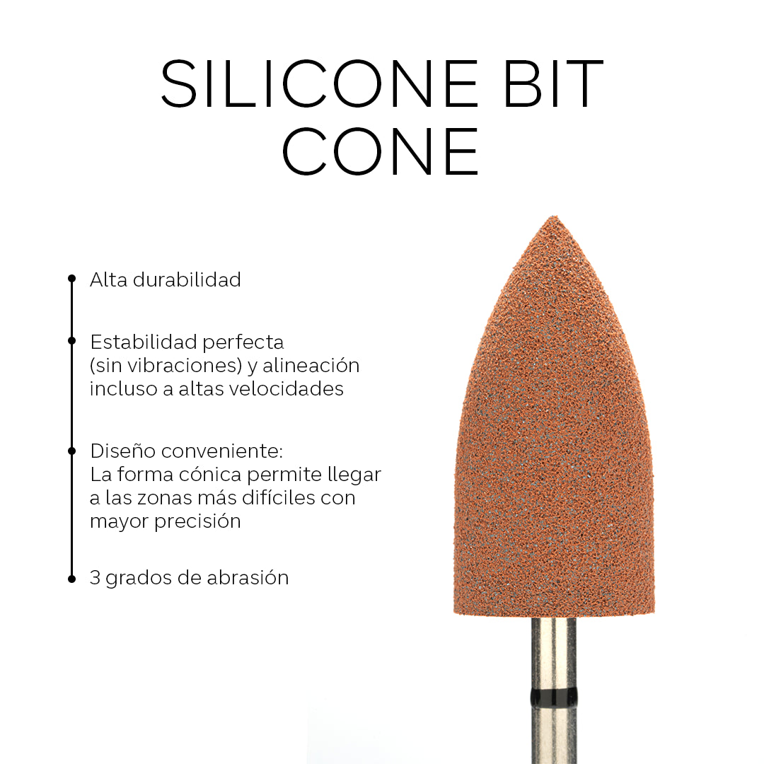 Silicone Bit-Cone-10.20-Black