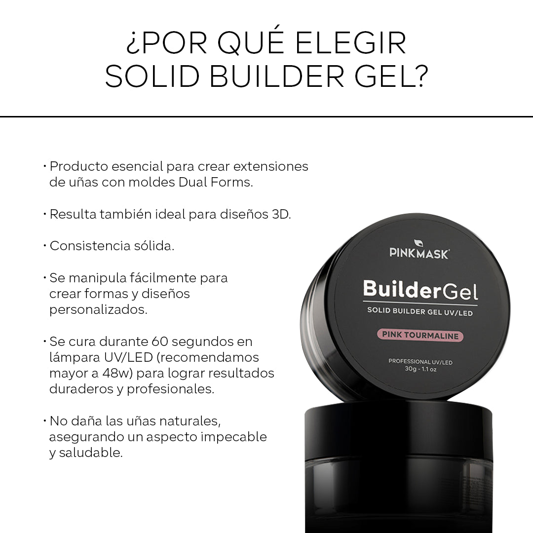 Solid Builder Gel - Pink Tourmaline