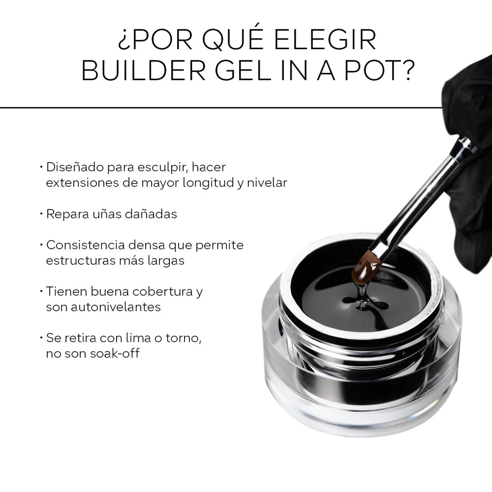 Builder Gel in a Pot - Jelly White