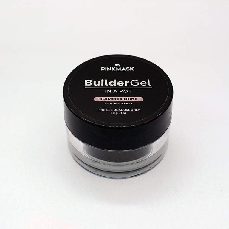 Builder Gel in a Pot - Shimmer Nude