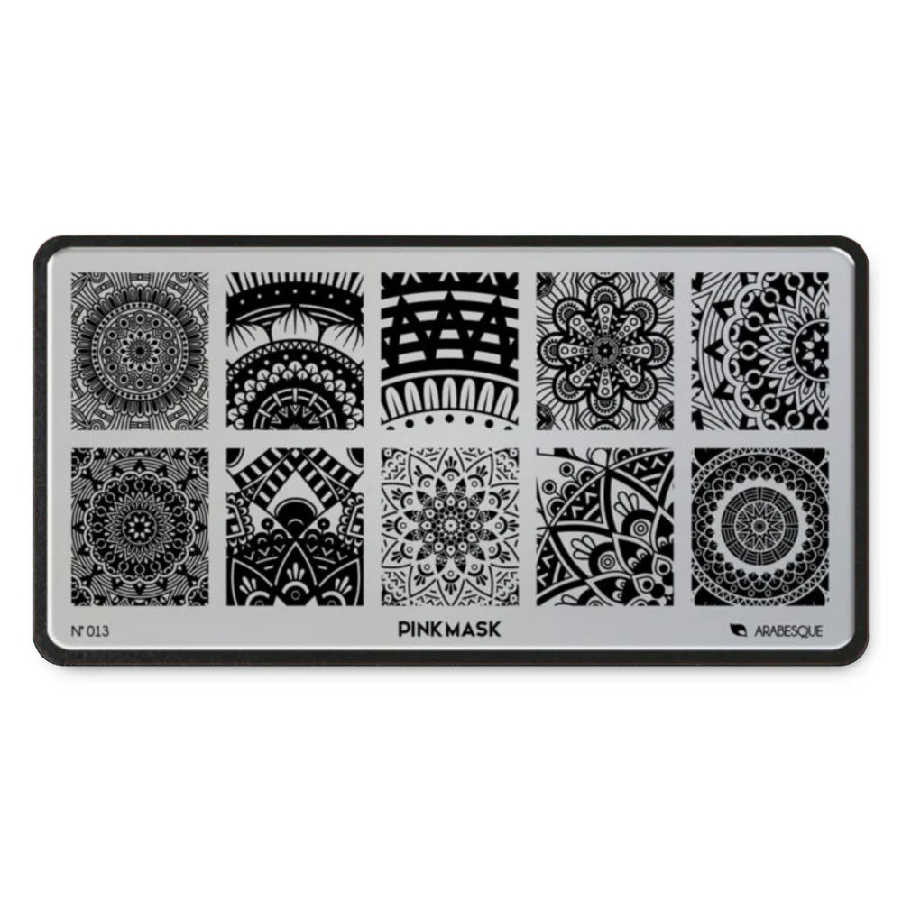 Placa de Stamping Arabesque #13