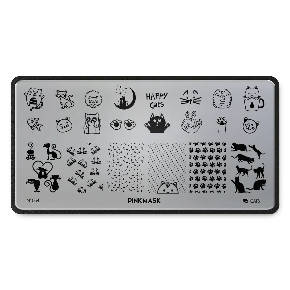 Placa de Stamping Cats #34