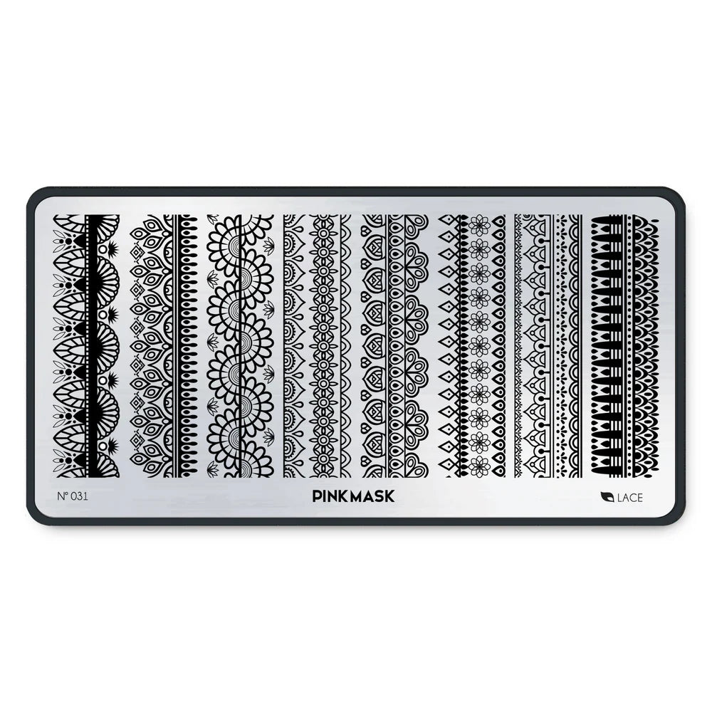 Placa de Stamping Lace #31